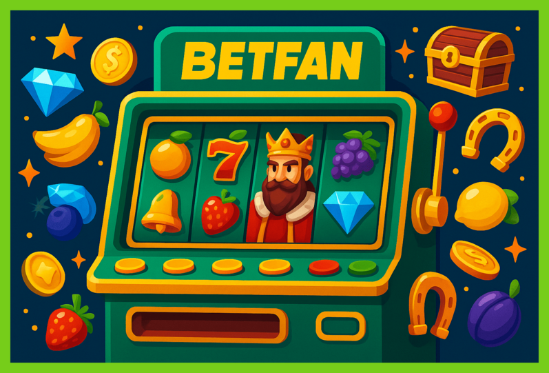 Jogos de Slot no Casino Online BETFAN
